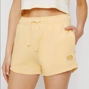 Yellow ivory Ella shorts